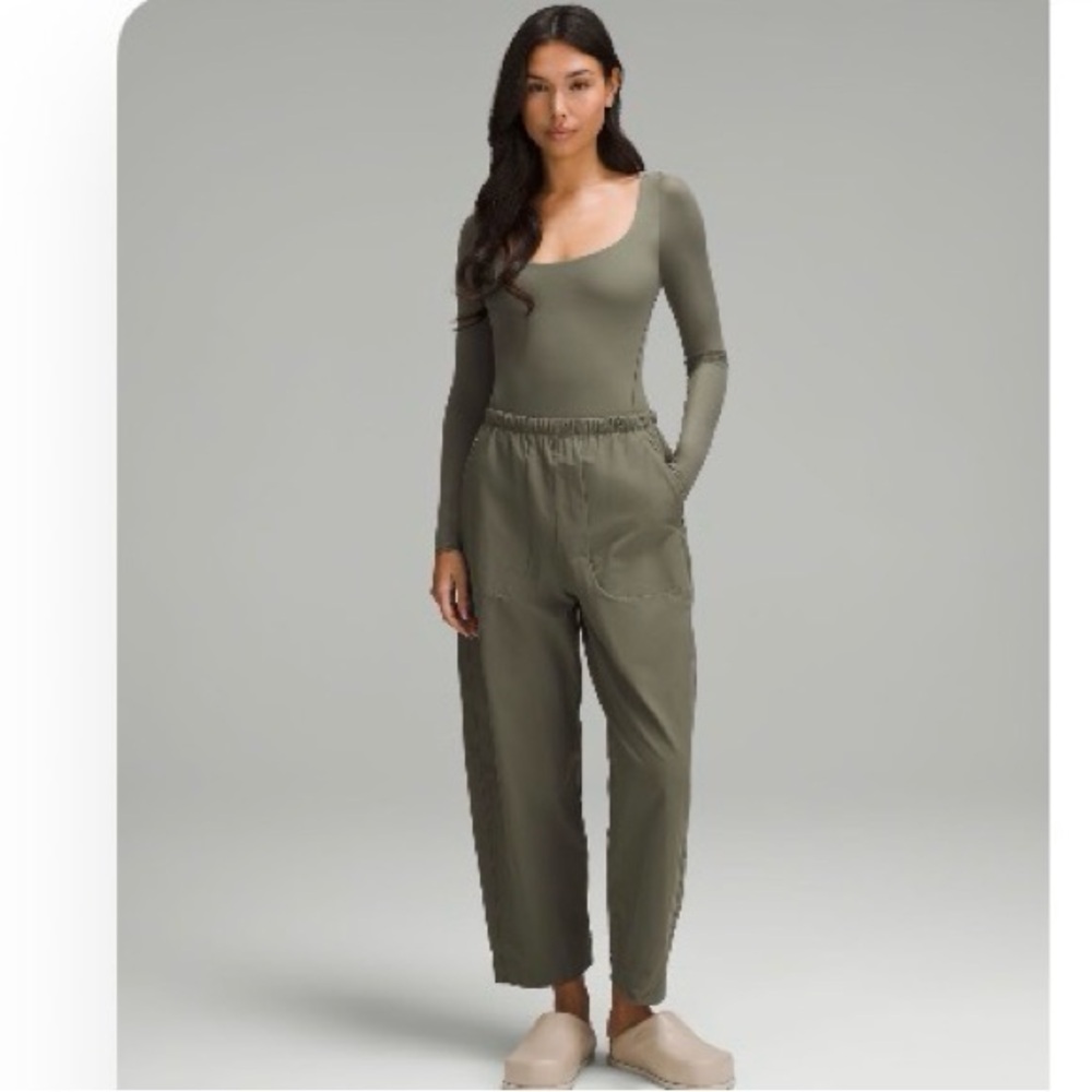 lululemon Wundermost Ultra-Soft Nulu Square-Neck Long-Sleeve Bodysuit